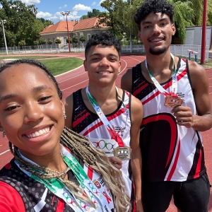 Brasil brilha com quatro pratas no atletismo do mundial escolar FISEC em Budapeste